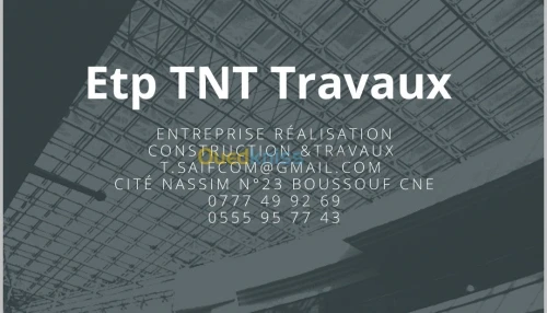 Entreprise réalisation construction 