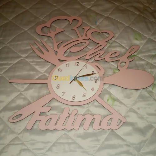 Horloge murâle 3D