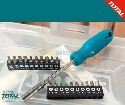 Nouvelle Caisse à outils TOTAL 29PCS  