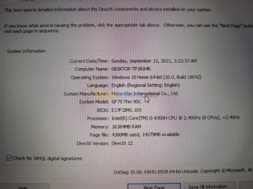 MSI pc gamer