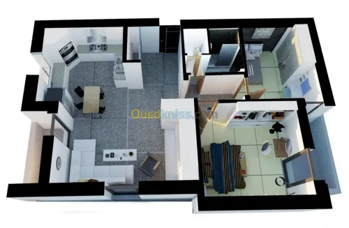 Vente Appartement F3 Mostaganem Mezghrane