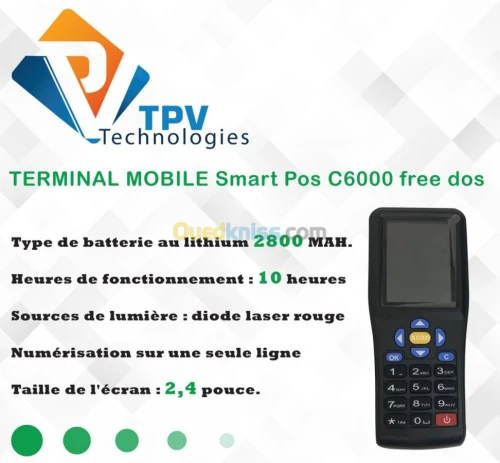 TERMINAL MOBILE SMART POS C-6000