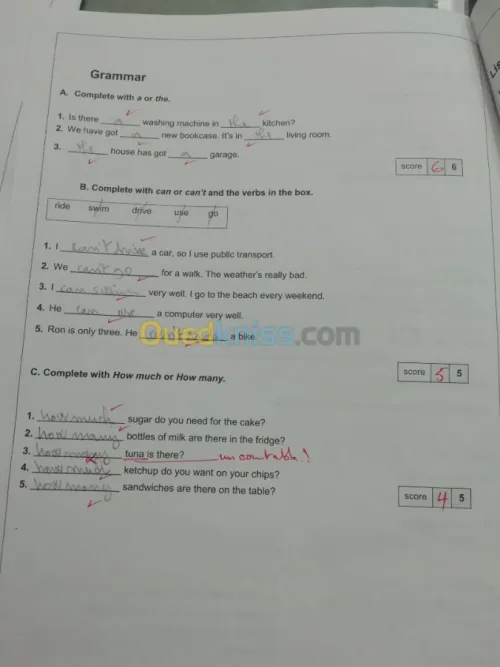 ENGLISH learning by levels A0 to C1