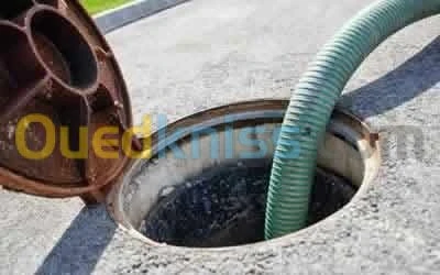 camion Hydrocureur debouchage vidange 