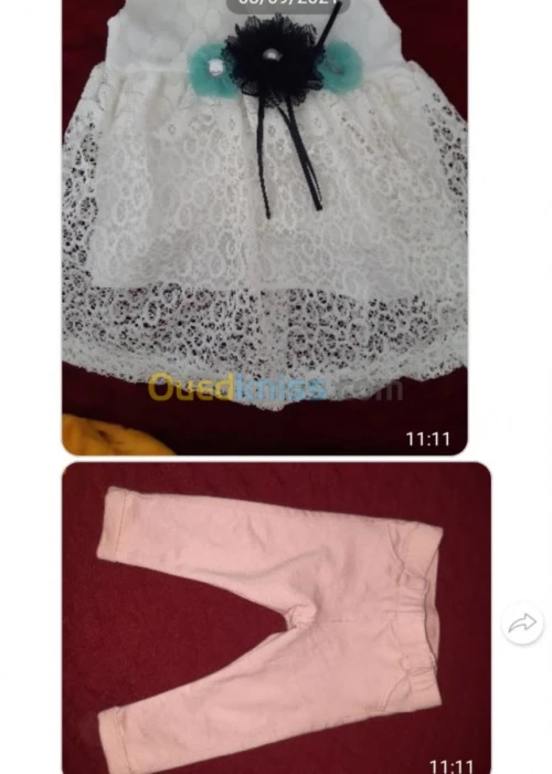 Trousseau vêtements bébé 