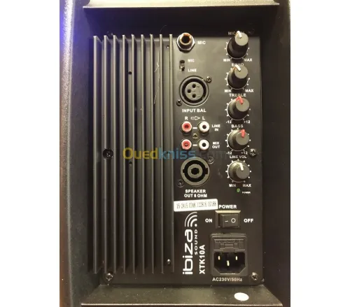 Ibiza XTK 10A - Enceinte amplifiée 300