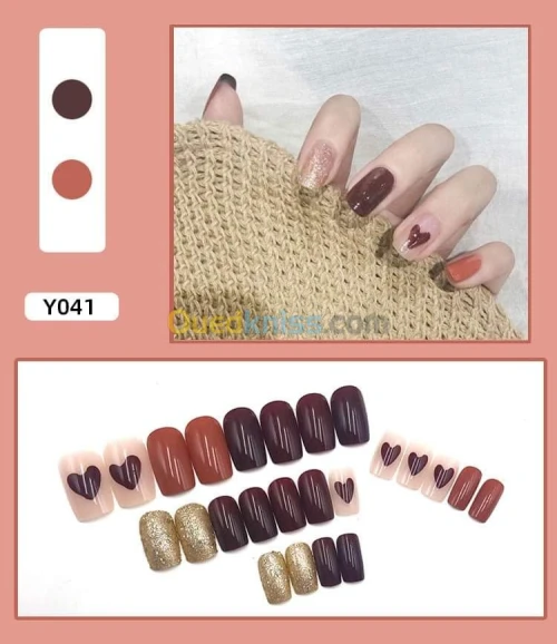 Des faux ongles MAGNIFIQUES promoooo❤️