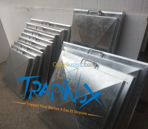 Les trappes pour les bâches à eau