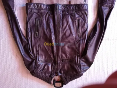 vestons en cuir agneau veritable
