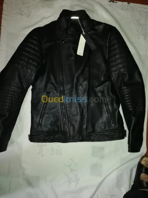 vestons en cuir agneau veritable