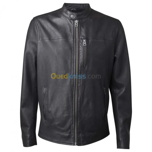 vestons en cuir agneau veritable