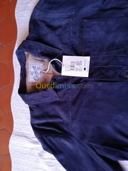 vestons en cuir agneau veritable