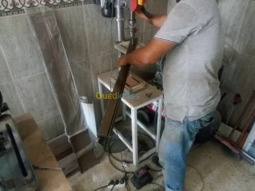 Fabrication réparation et pose.