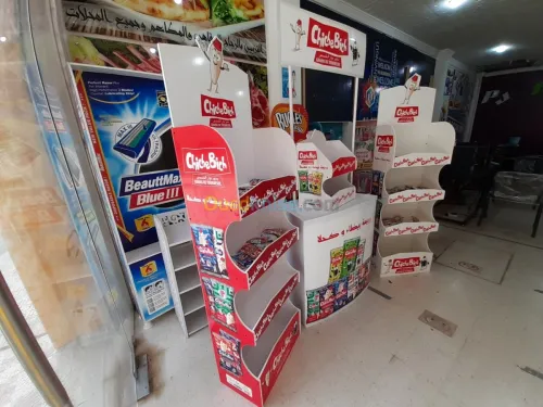 Fabrication des présentoirs 