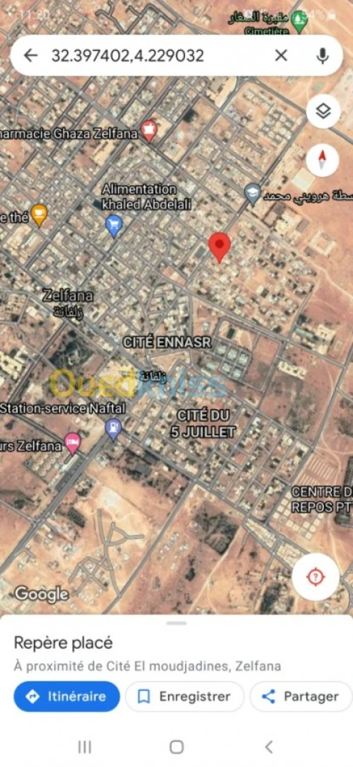 Vente Appartement F4 Ghardaia Zelfana