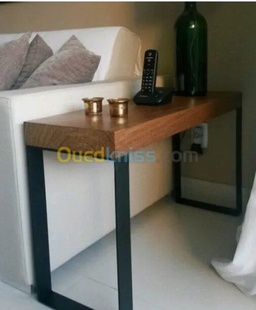 Métal bois décoration 