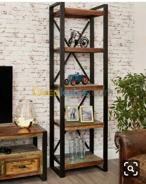 Métal bois décoration 