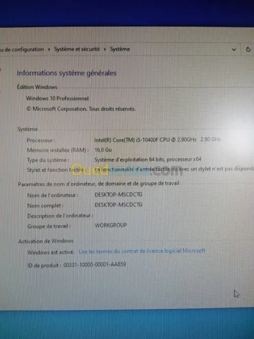 i5 10400f Gtx 1050 ti