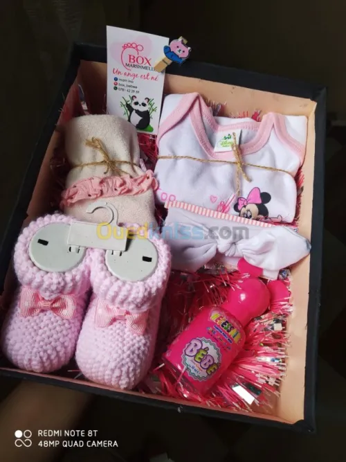 Des boxes pour les nv née , cadeaux na