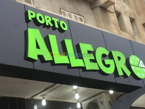 Enseigne publicitaire 