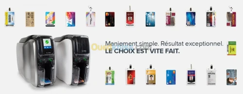 Imprimante a badge et carte pvc 