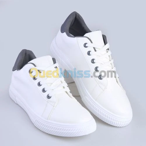 S3 Basket homme-blanche et Grise-Simil