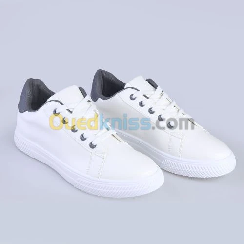 S3 Basket homme-blanche et Grise-Simil