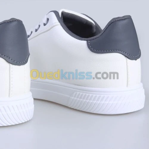 S3 Basket homme-blanche et Grise-Simil
