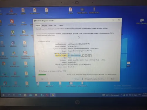Notebook hp intel i5 10th gen 2 GPU