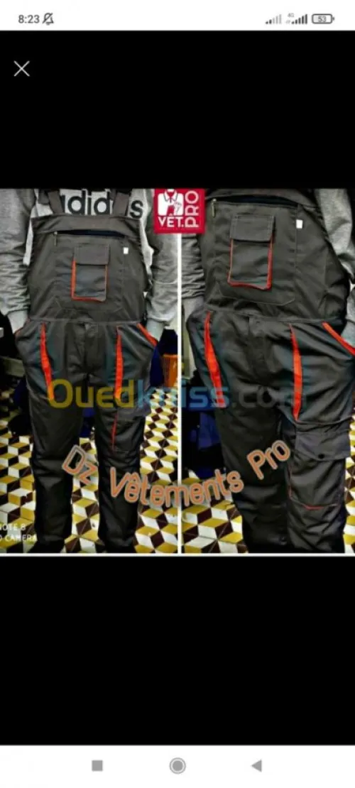 Salopett .combinaison .vast 