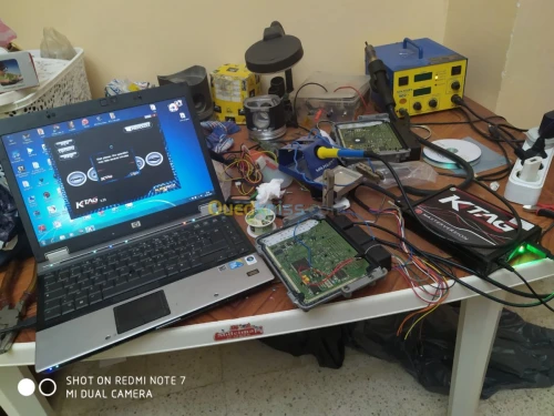 Scanner et programmation des mémoire