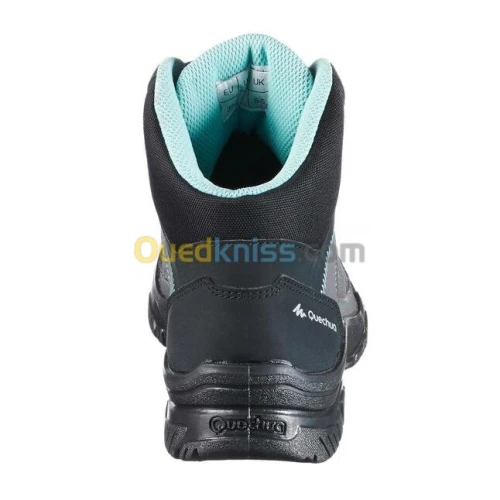 Chaussures Femme - De Randonnée Montantes - Gris/Bleu Decathlon