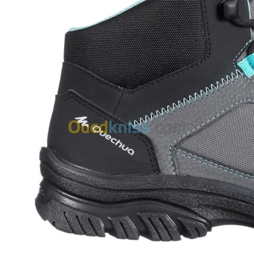 Chaussures Femme - De Randonnée Montantes - Gris/Bleu Decathlon