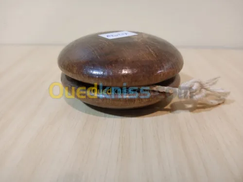 Ancien yoyo en bois, jouet vintage