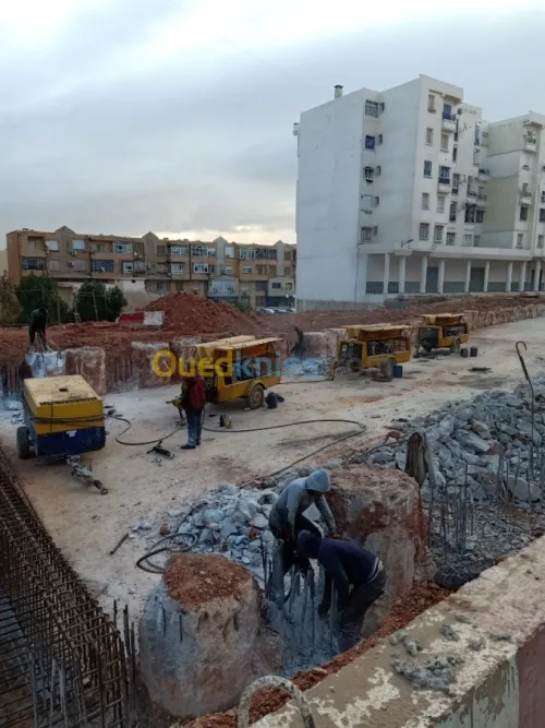 Travaux de recepage /location Compress