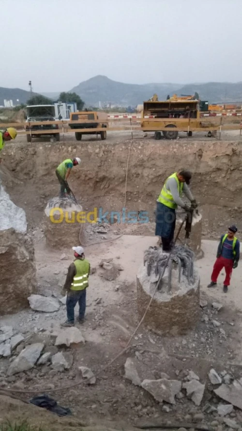 Travaux de recepage /location Compress