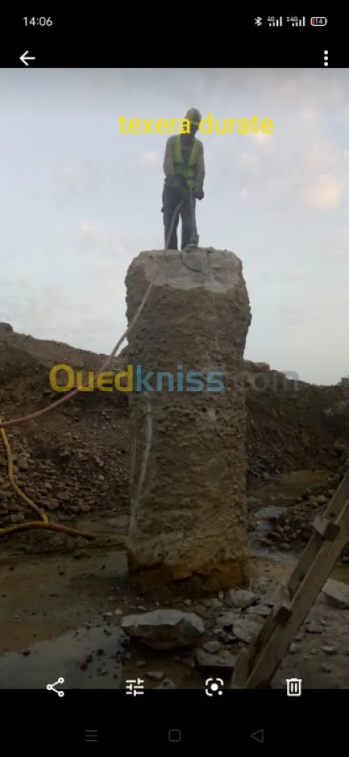 Travaux de recepage /location Compress