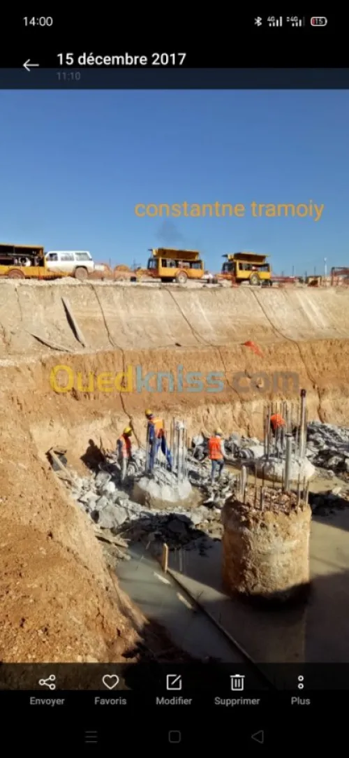 Travaux de recepage /location Compress