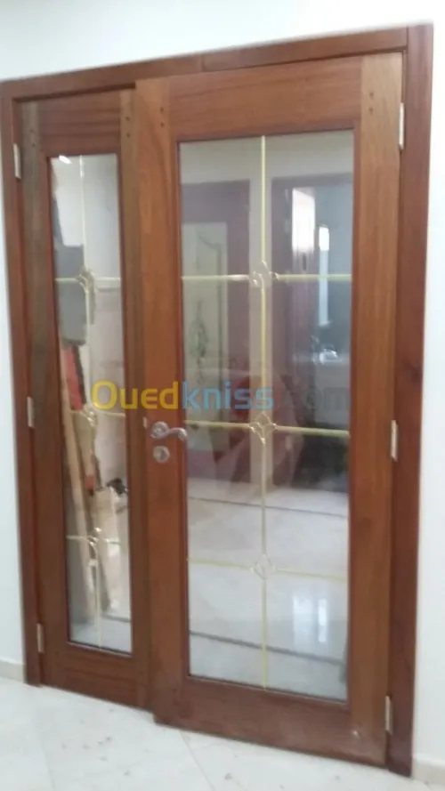 Porte en bois sur mesure 