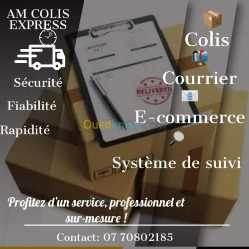 MESSAGERIE &Transport & livraison du c