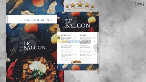 menu design