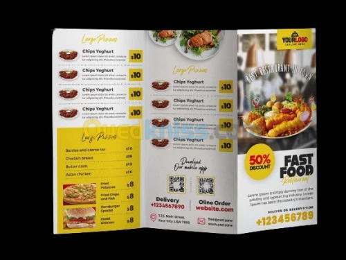 menu design