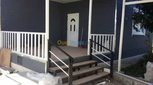 Fabrication de chalet