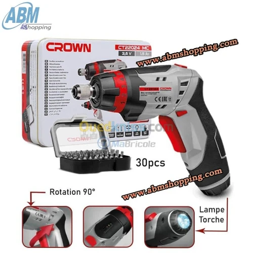 Visseuse Sans Fil _CROWN