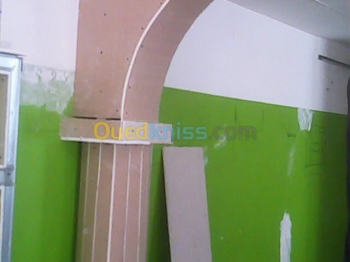 formation  en placoplatre  et aluminum