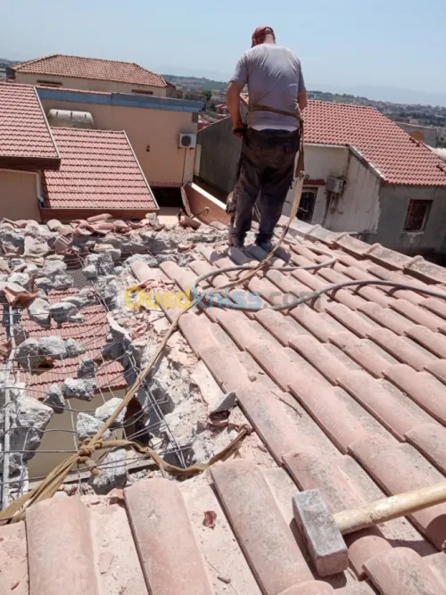 Travaux de démolition et recepage