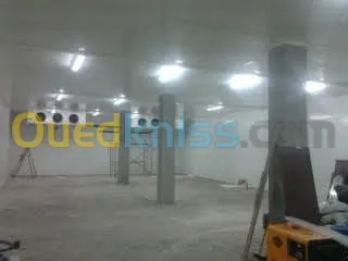 بيع و تركيب غرف التبريد chambre froide 