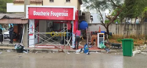 Habillage façade mure rideau alucobond