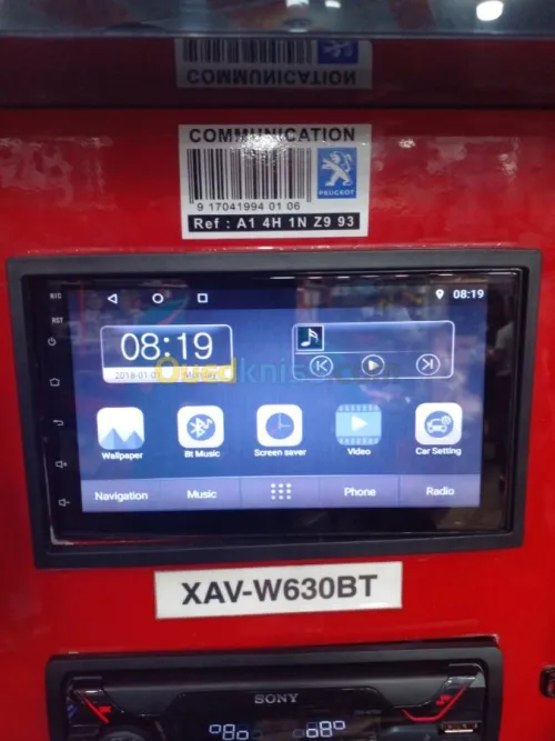Tablette Android pour voiture 