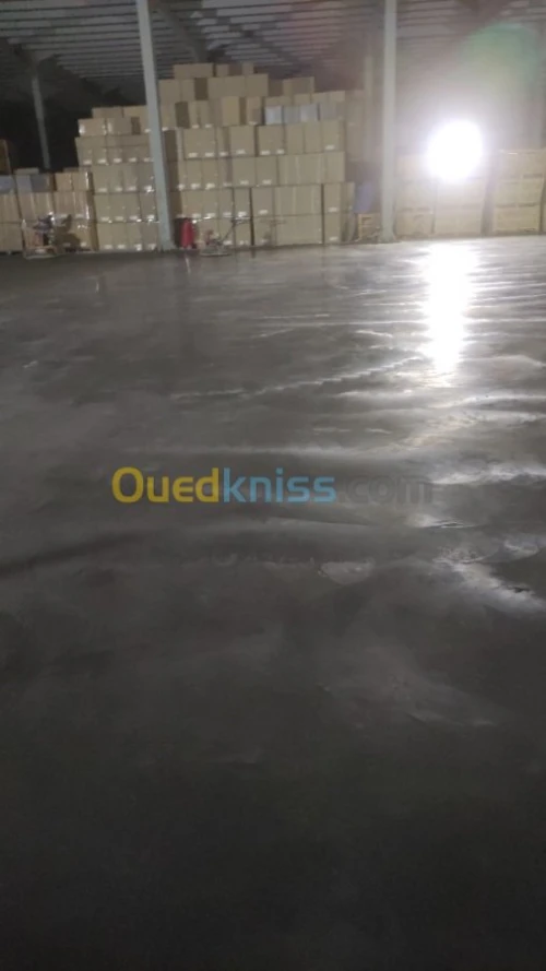 Dallage industriel de sol 